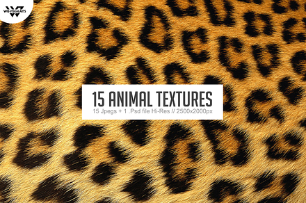 15 ANIMAL Textures