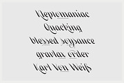 Mrs Carter, a Font by Simon Walker (Thumbnail 4 of 8)