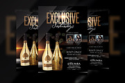 Exclusive Saturdays Flyer Template, a Flyer Template by Creative Waffle (Thumbnail 1 of 5)