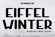 Eiffel Winter, a Script Font by InermediaSTUDIO (Thumbnail 1 of 8)