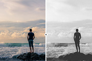 4 Edgy Black & White Lr & Ps Presets, an Action Add-On by M E G A S E T S (Thumbnail 4 of 5)
