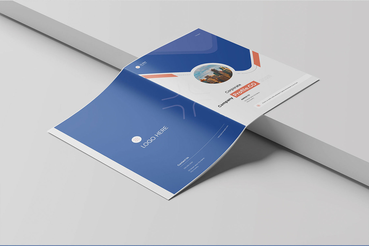 Company Profile Template, a Brochure Template by KreateTribe (Photo 7 of 7)