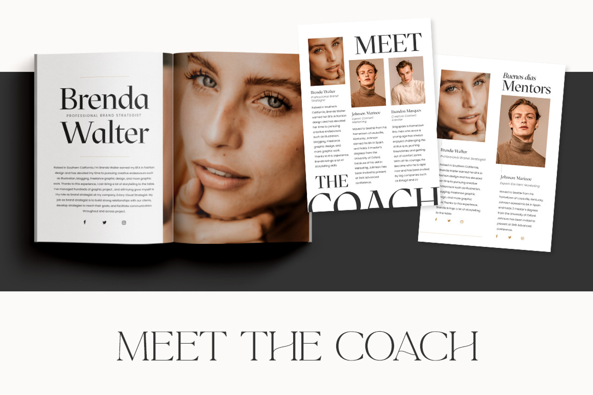 SALE Branding Workbook Creator CANVA, a Magazine Template by Eviory (Photo 22 of 43)