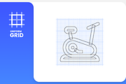 Fitness - Line Icons Vol.2, an Outline Icon by RudenkoArts (Thumbnail 3 of 4)