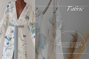 Watercolor Pattern Blue Tulips, a Pattern Graphic by MouseGrey (Thumbnail 2 of 7)