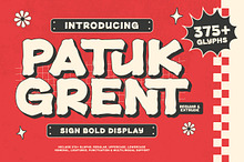 Patuk Grent - Sign Bold Display
