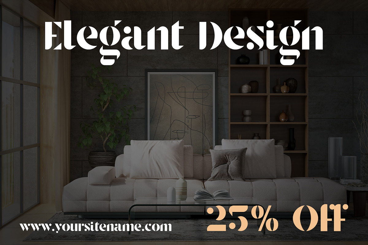 Volta - Luxury Elegant Stencil Font, a Serif Font by OWPictures (Photo 8 of 10)