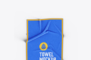 Beach Towel Mockup, a Product Mockup by OneVectorStock (Thumbnail 2 of 7)