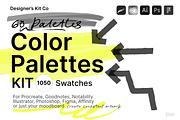 Color Palette Swatches Mega Bundle, a Palette Add-On by Designer's Kit Co (Thumbnail 1 of 9)