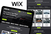 Car Dealership Wix Studio Website, a Wix Template by Kitteeh (Thumbnail 1 of 9)
