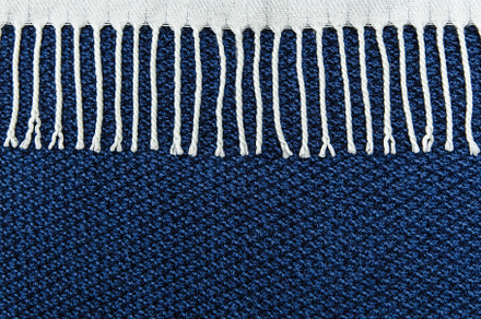 Blue knitted background, a Beauty & Fashion Photo by Kolomiyets Viktoriya