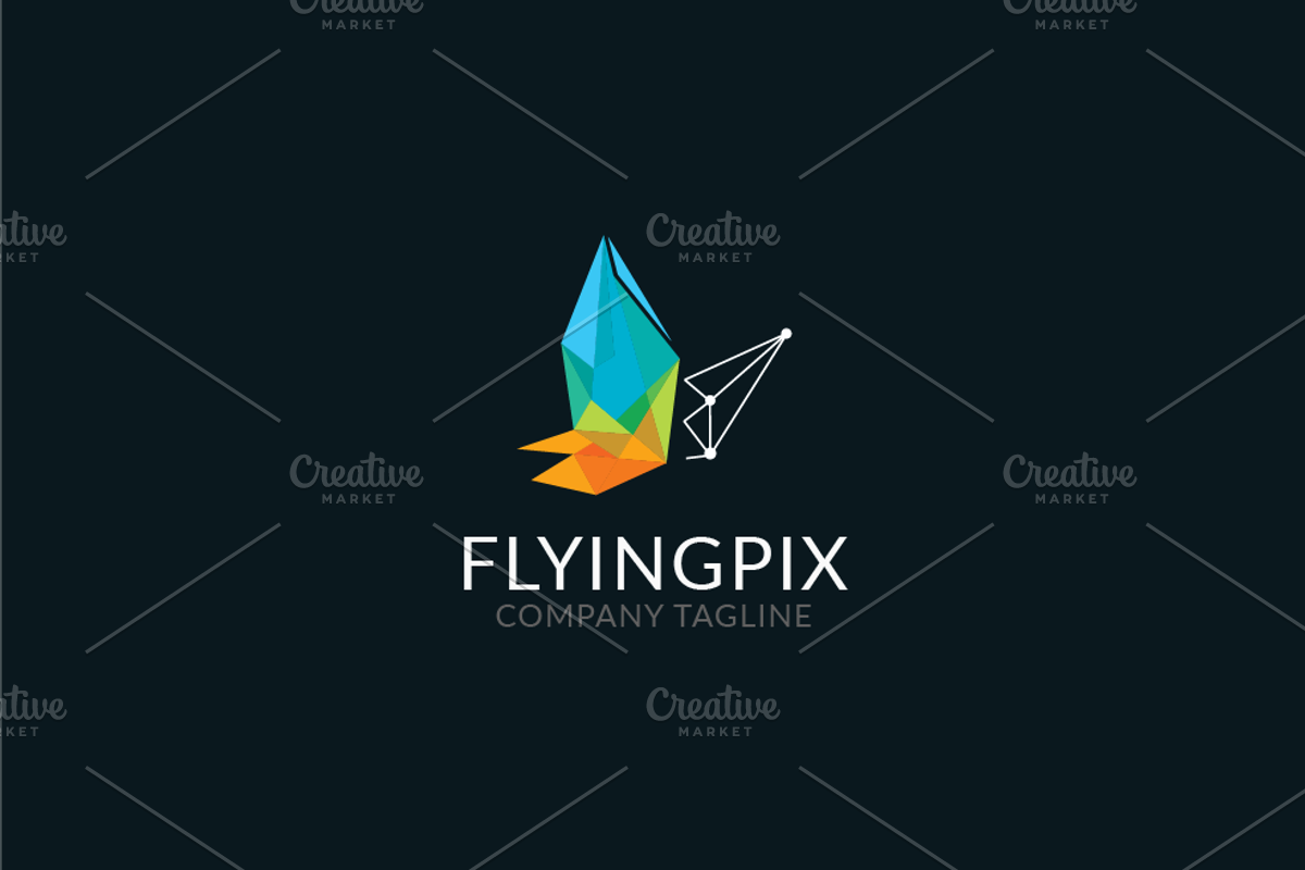 Flying Pixel, a Branding & Logo Template by Twelve.std (Photo 3 of 4)