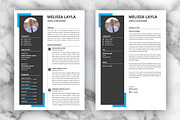 Modern Resume / Cv Design Template, a Resume Template by Pixel Pro (Thumbnail 3 of 3)