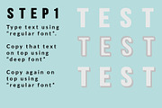 BIG SHOW - Layered 3D font, a Sans Serif Font by Tropical Type (Thumbnail 8 of 9)