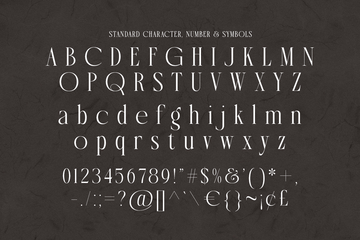 Carika - Elegant Serif, a Serif Font by Qweera Studio (Photo 9 of 10)