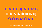 Vintagepix - Bold Pixel Typeface, a Sans Serif Font by alpercakici (Thumbnail 2 of 10)