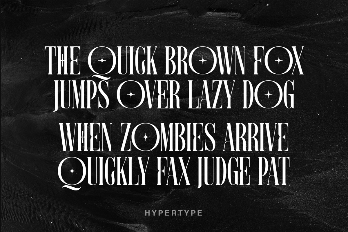 Hypertype : Elegant Serif Display, a Serif Font by Fargun Studio (Photo 17 of 20)