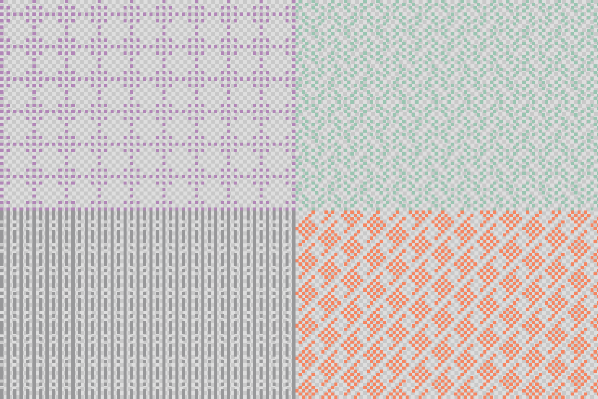 16 Seamless Pixel Patterns preview 4