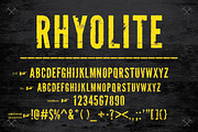 Rhyolite + Gold Dust Fonts, a Font by K Randall Wilcox (Thumbnail 2 of 4)