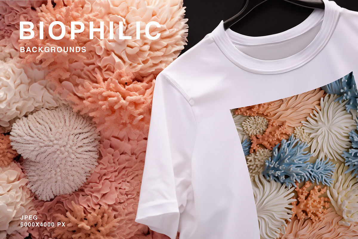 80 Biophilic backgrounds, a Background Graphic by Polli Deeva (Photo 15 of 16)