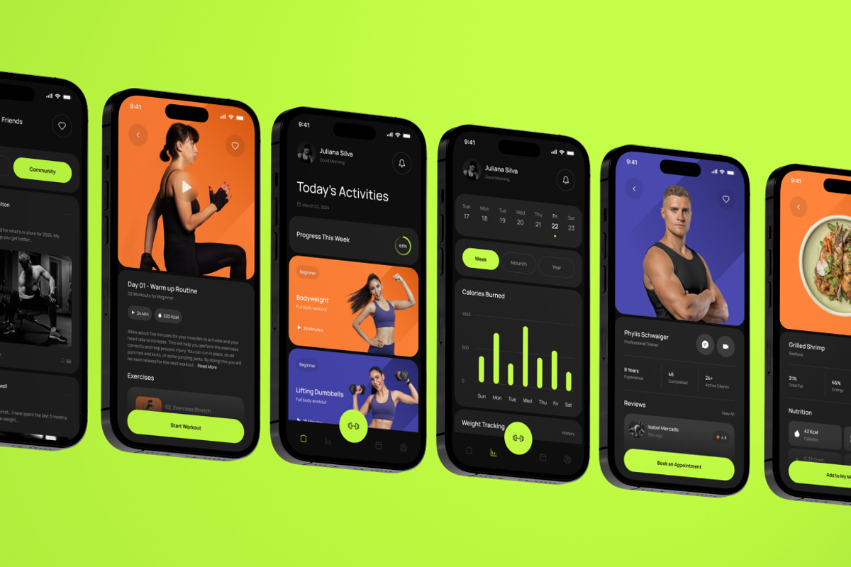 Fitgenie - Fitness Coaching App, an App Template by Rahardi Creative (Photo 4 of 4)