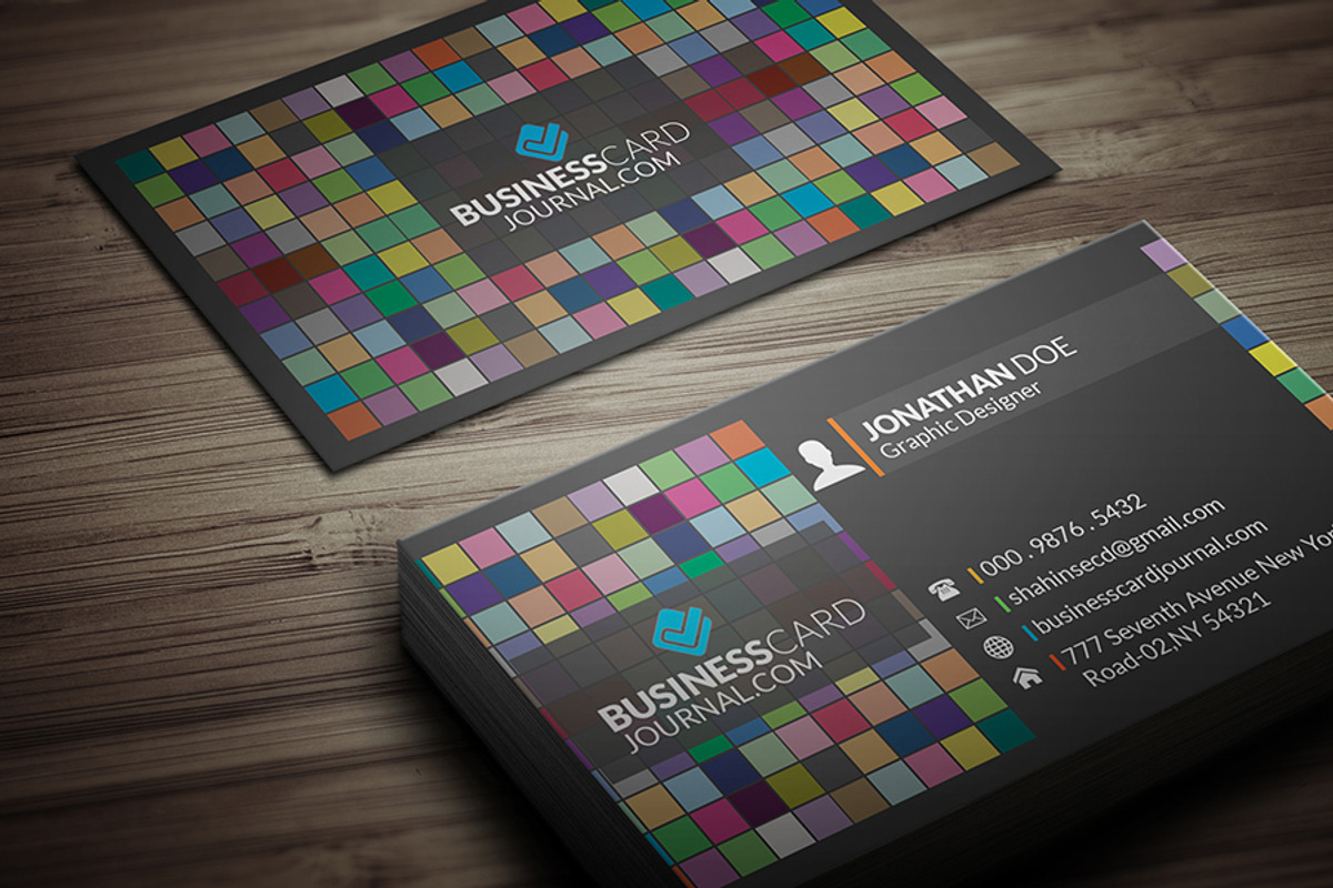 Box Business Card, a Business Card Template by DesignGhar (Photo 2 of 5)