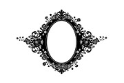 Vintage Ornate Oval Frame Bundle, an Illustration by jahid234 (Thumbnail 13 of 31)