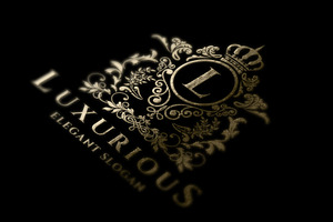 Luxurious Elegant Letter L Logo