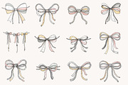 Coastal Coquette Bows PNG Clipart, a Seasonal Illustration by Designworld (Thumbnail 5 of 8)
