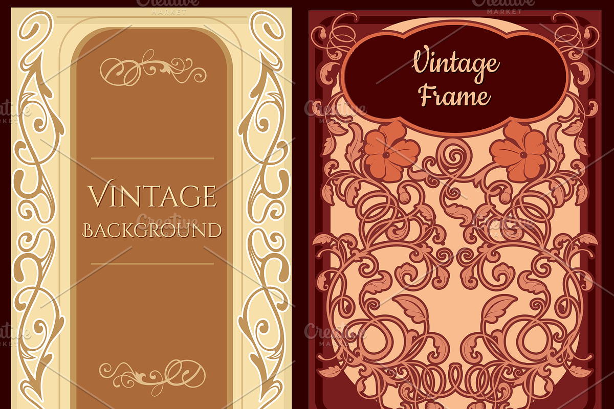 Art Nouveau Collection, a Decorative Illustration by TatianaCociorva (Photo 5 of 5)