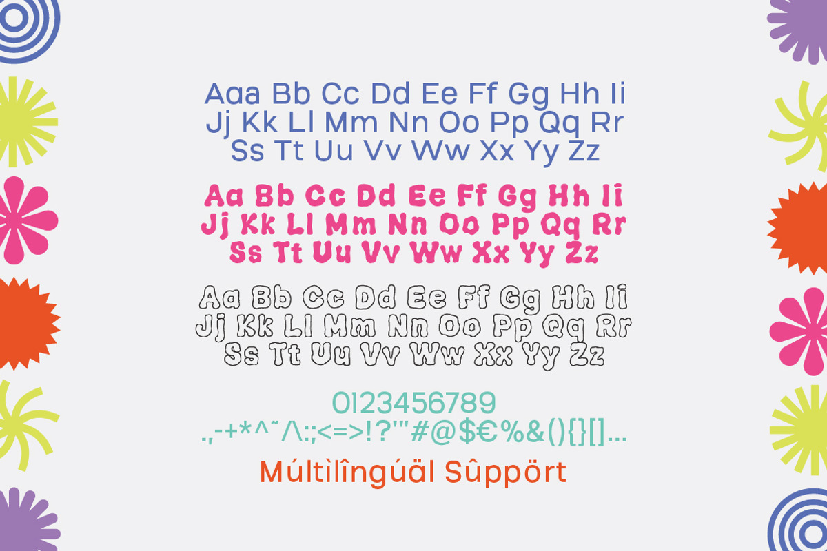 Boche Modern Playful Font, a Font by Typebae (Photo 7 of 7)