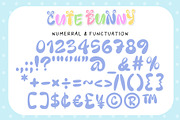 Cute Bunny Font, a Handwritten Font by KengGraphic (Thumbnail 7 of 10)