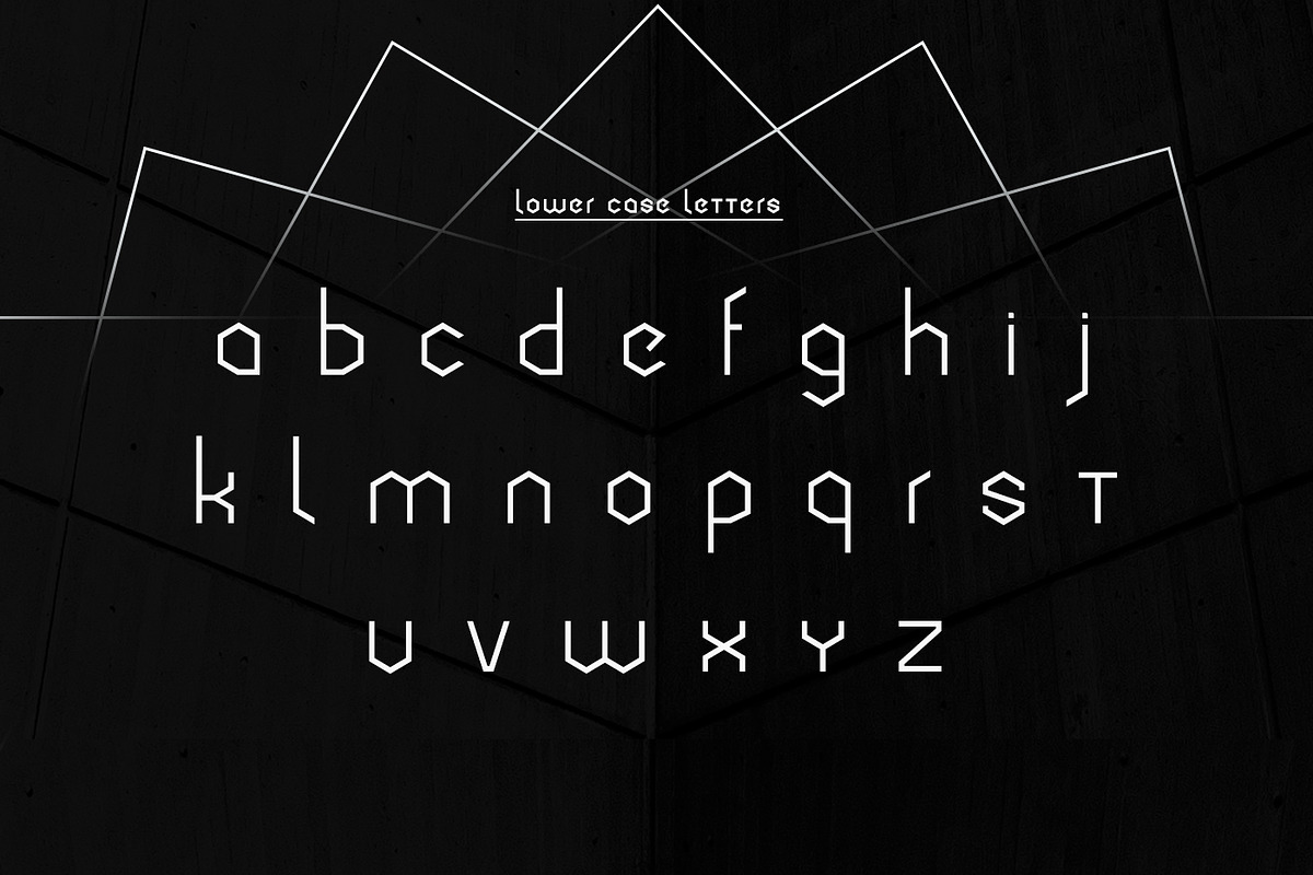 Cornera Extended Font preview 3