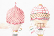 Balloons. Cute baby illustration, an Illustration by Lembrik's Artworks (Thumbnail 2 of 4)