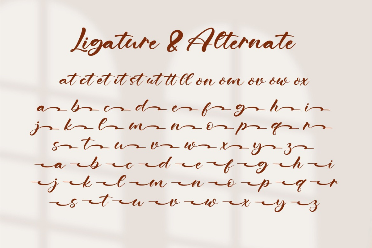 Phillows - Fun Handwritten Font, a Script Font by Dhabee (Photo 5 of 15)