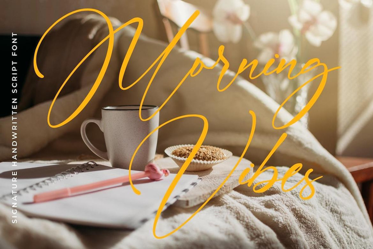 Monttama Signature Handwriting, a Handwritten Font by CreateBigSupply (Photo 5 of 10)