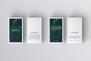 J U N I P E R Business Card Template, a Business Card Template by 46&2 Collective (Thumbnail 8 of 9)