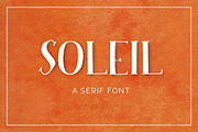 Soleil Font, a Serif Font by Type and Graphics Studio (Thumbnail 1 of 7)