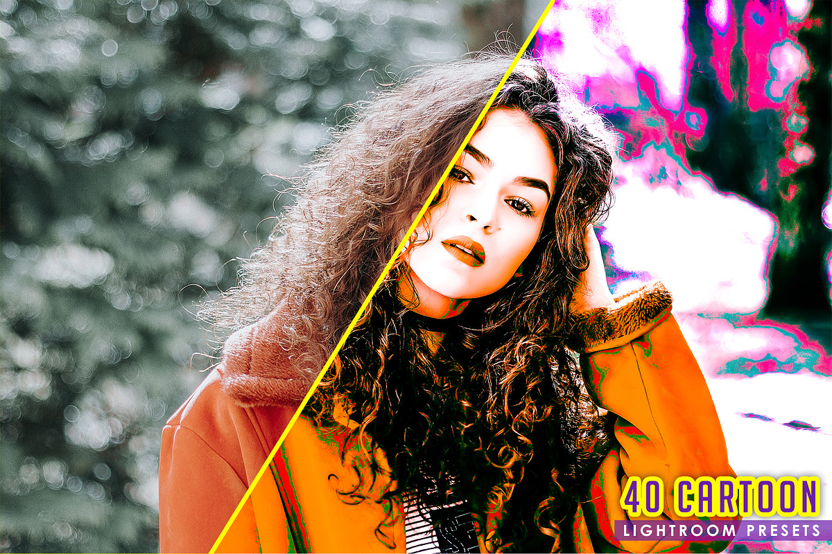 40 Cartoon Lightroom Presets, an Action Add-On by KnightWipers (Photo 4 of 5)