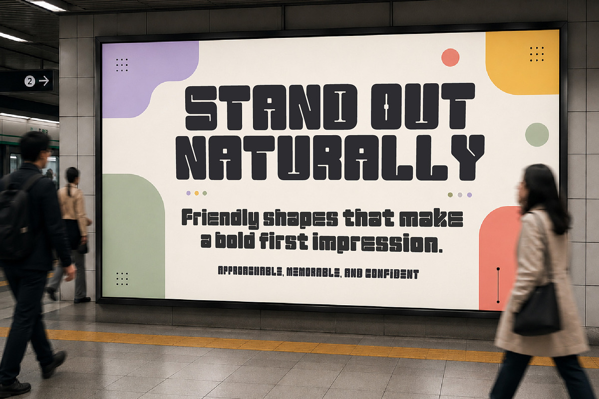 PLUMPIX BOOM - Bold Big Blocks, a Sans Serif Font by HypeWorksCo (Photo 12 of 15)
