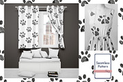 Paw print seamless pattern, a Pattern Graphic by gulsengunel (Thumbnail 6 of 6)