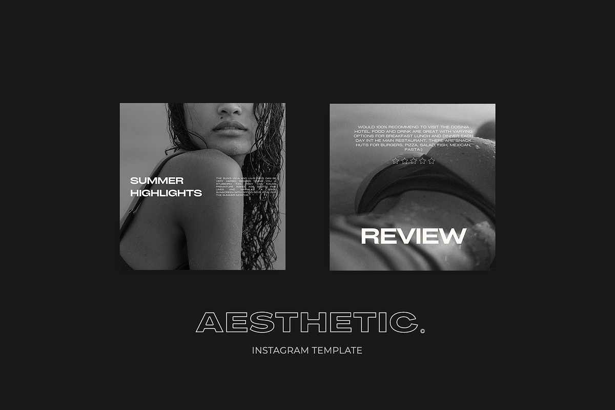 500 Instagram Aesthetic Bundle III, a Social Media Template by Instprofi | Studio Estimo (Photo 38 of 45)