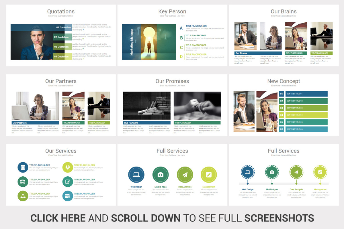 Start up PowerPoint Template, a Presentation Template by OceanArt (Photo 8 of 28)