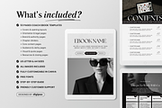 Coaching Ebook Template Canva Black, a Magazine Template by DigiPax (Thumbnail 2 of 11)