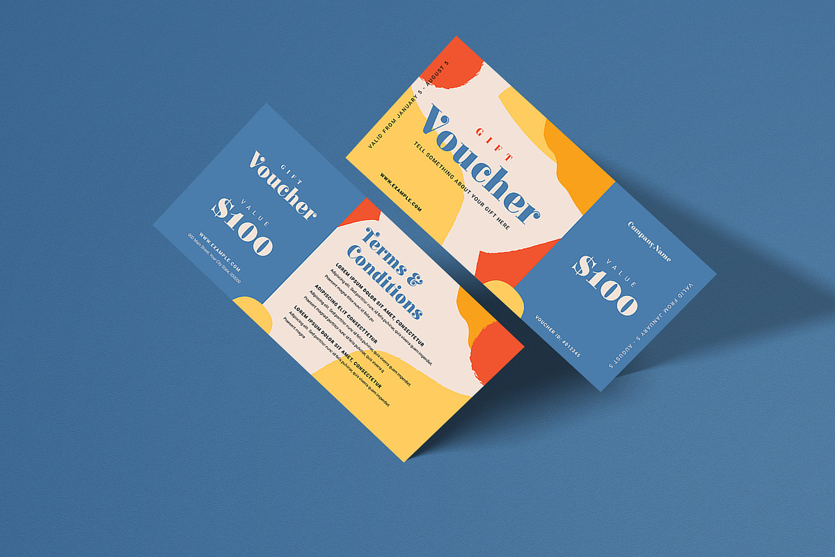 Organic Fashion Gift Voucher, a Card Template by Guuver (Photo 1 of 3)