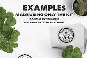 Logo Creation Kit, a Branding & Logo Template by The Craftsman (Thumbnail 7 of 71)