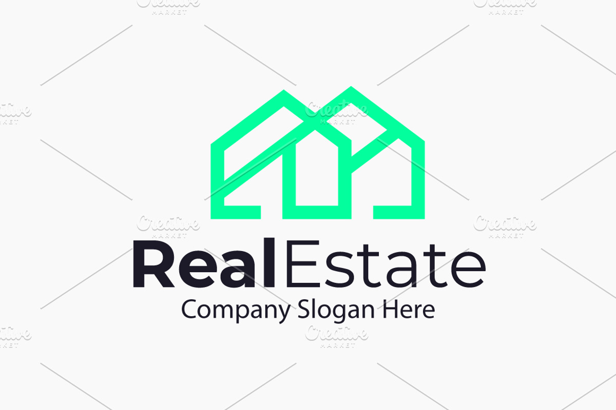Real Estate logo, a Branding & Logo Template by saifulbranding (Photo 1 of 4)