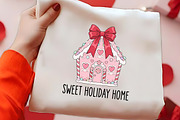 Sweet Holiday Home Gingerbread PNG, a Seasonal Illustration by CrexoraLab (Thumbnail 2 of 4)