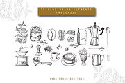 Coffee Hand Drawn Illustration, a Food Illustration by Hand drawn Boutique (Thumbnail 2 of 3)
