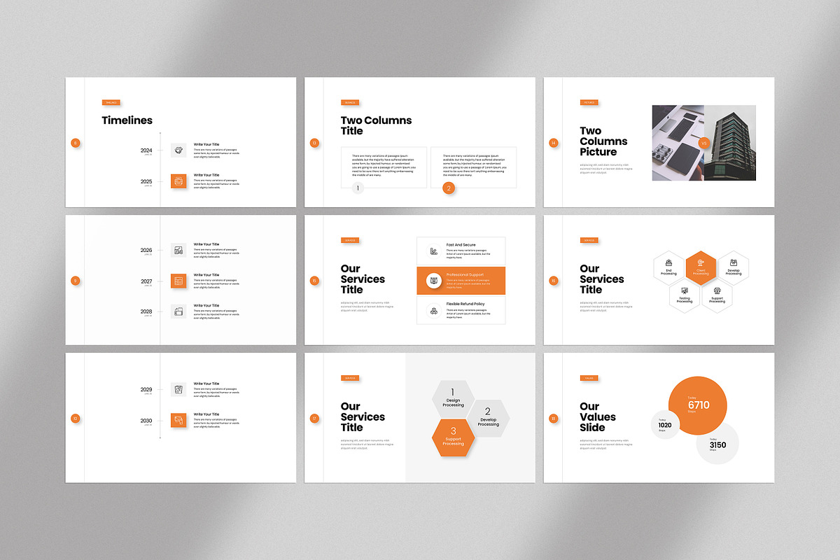 MINI - Presentation Template, a Presentation Template by SlideStock (Photo 7 of 11)